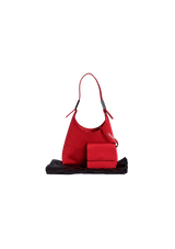 SATIN HOBO BAG