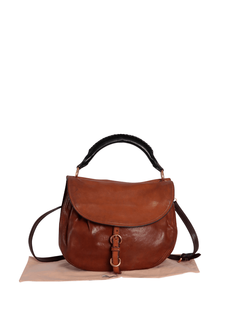 LEATHER SATCHEL BAG