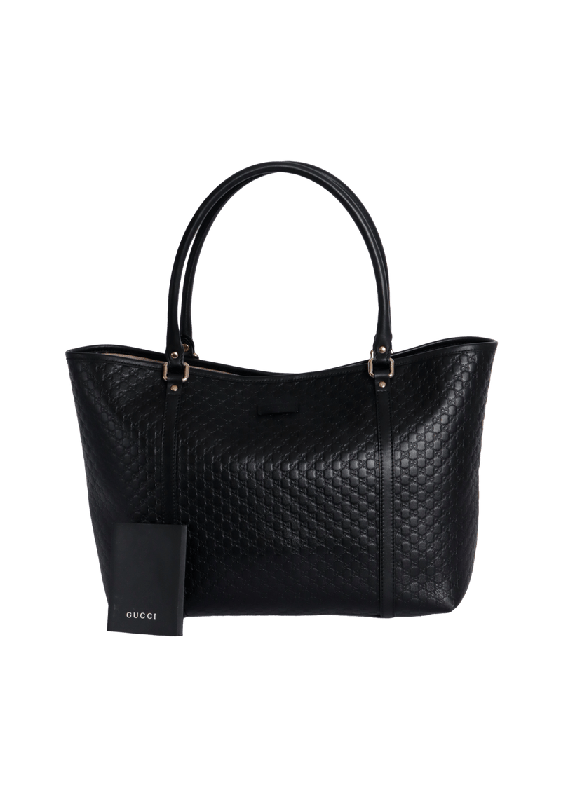 MICROGUCCISSIMA DOME TOTE BAG