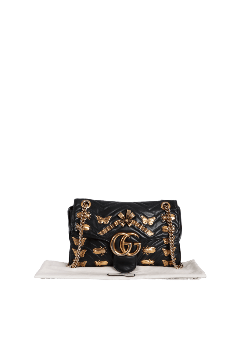 ANIMAL STUDS GG MARMONT MEDIUM BAG