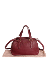 LEATHER SATCHEL BAG