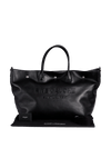 LEATHER RIVE GAUCHE MAXI TOTE