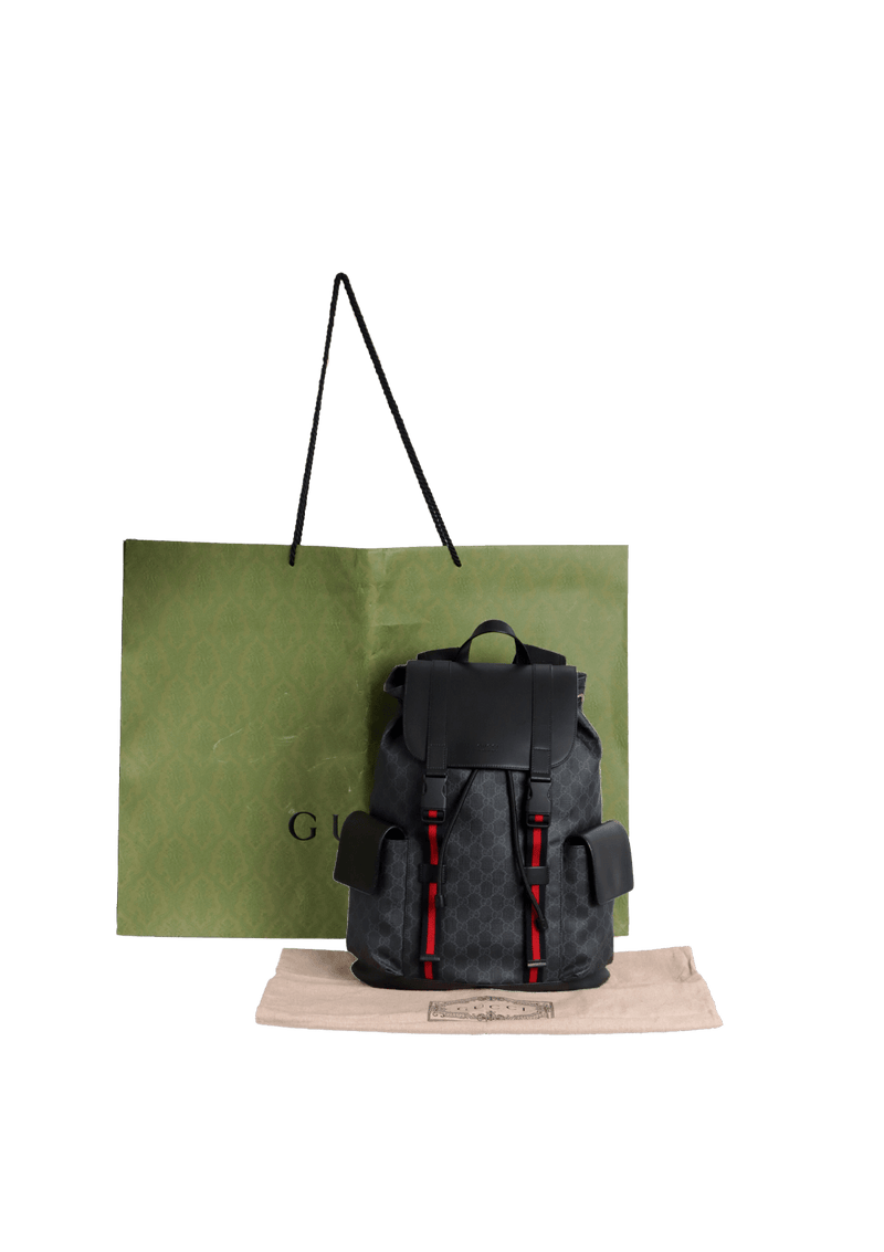 GG BLACK BACKPACK