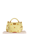 ROMAN STUD TOP HANDLE BAG