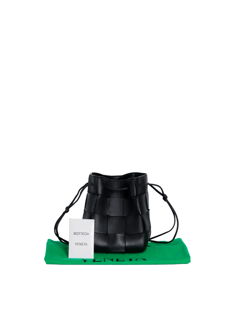 SMALL CASSETTE BUCKET BAG