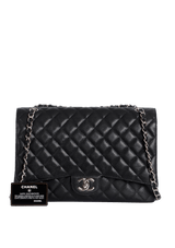 MAXI CLASSIC DOUBLE FLAP CAVIAR