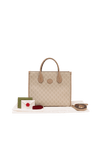 GG SUPREME INTERLOCKING G SMALL TOTE