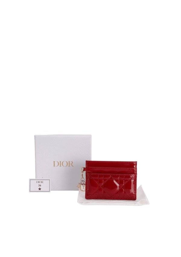 LADY DIOR CARD HOLDER