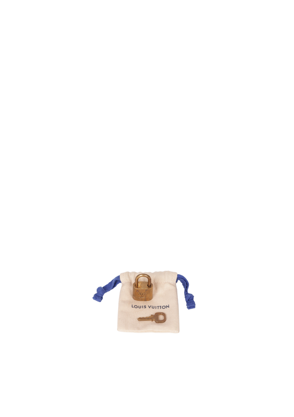 BRASS LOCK AND KEY SET