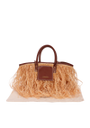 STRAW BASKET BAG