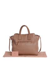 LEATHER SATCHEL BAG