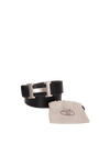 REVERSIBLE H BUCKLE BELT 90