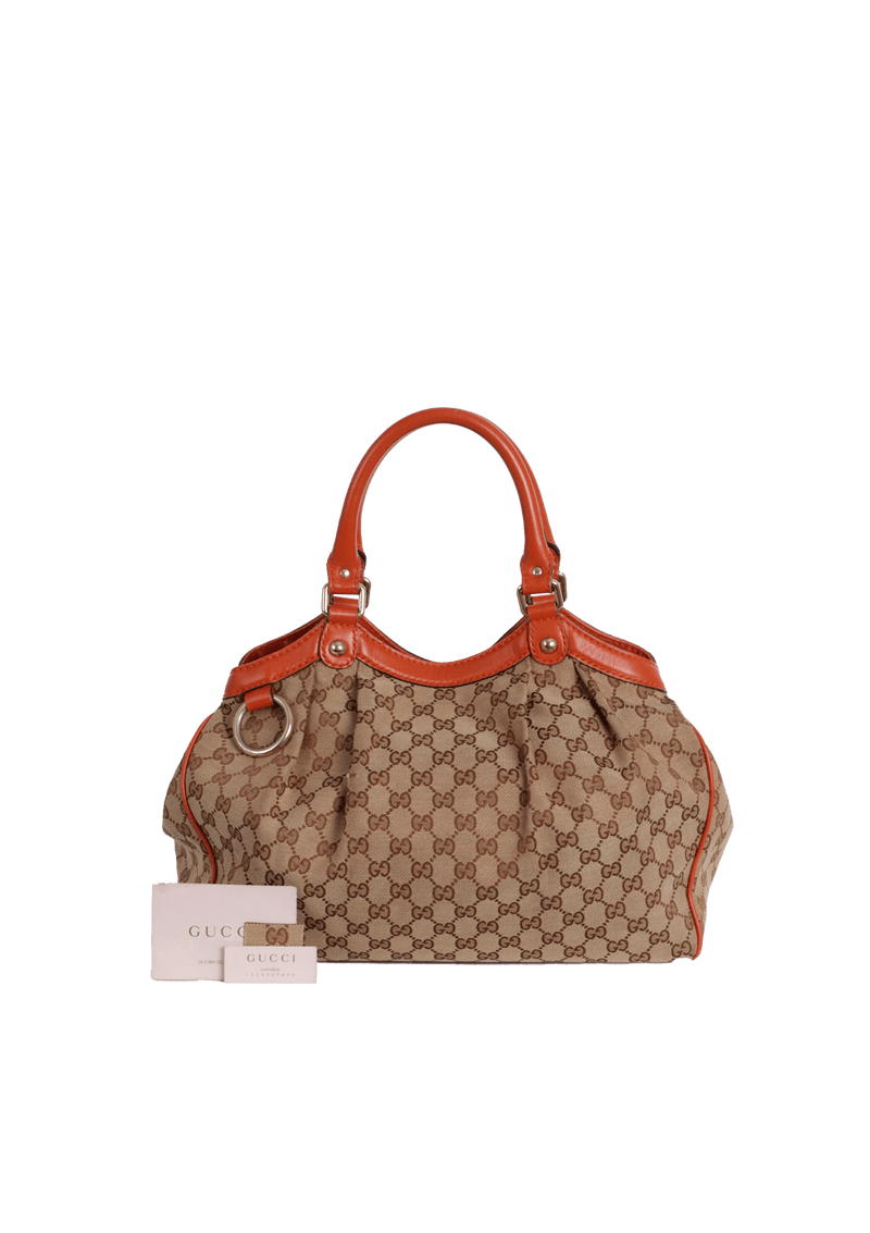 MEDIUM GG CANVAS SUKEY HOBO