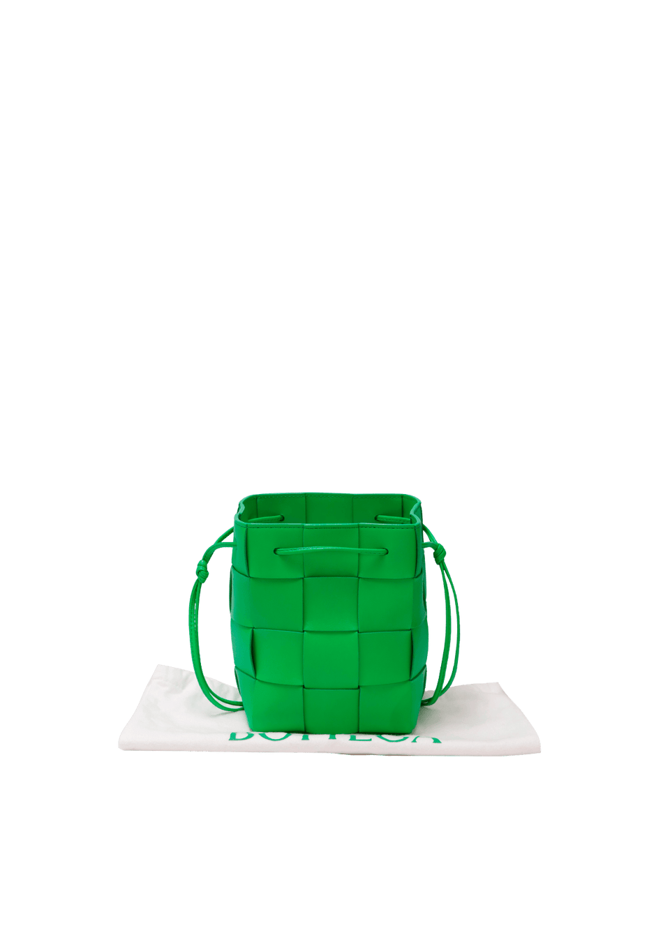 BOLSA BOTTEGA VENETA SMALL CASSETTE BUCKET BAG VERDE ORIGINAL – Gringa