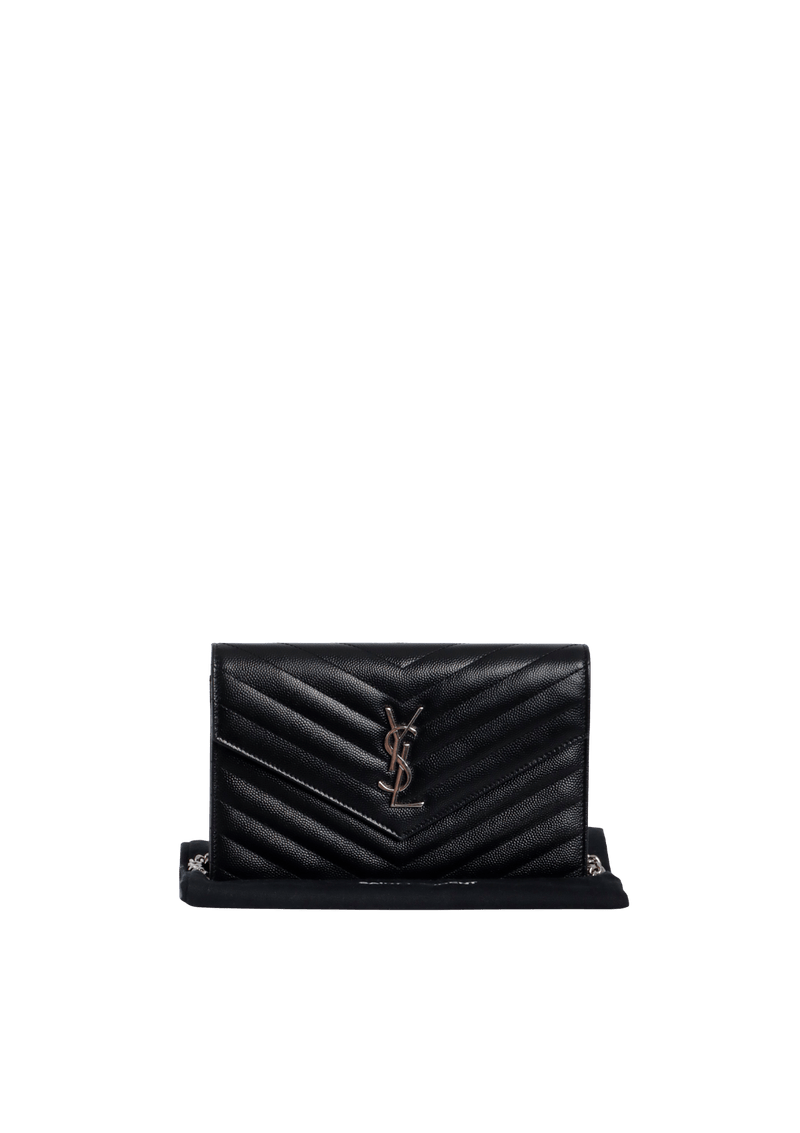 CASSANDRE ENVELOPE MATELASSÉ CHAIN WALLET