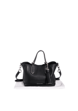 SMALL LEATHER SATCHEL BAG