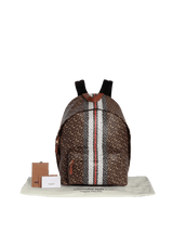 MONOGRAM STRIPE BACKPACK