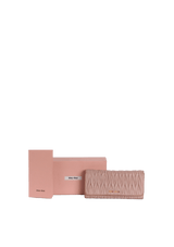 MATELASSÉ LONG WALLET