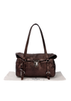 LEATHER SHOULDER BAG