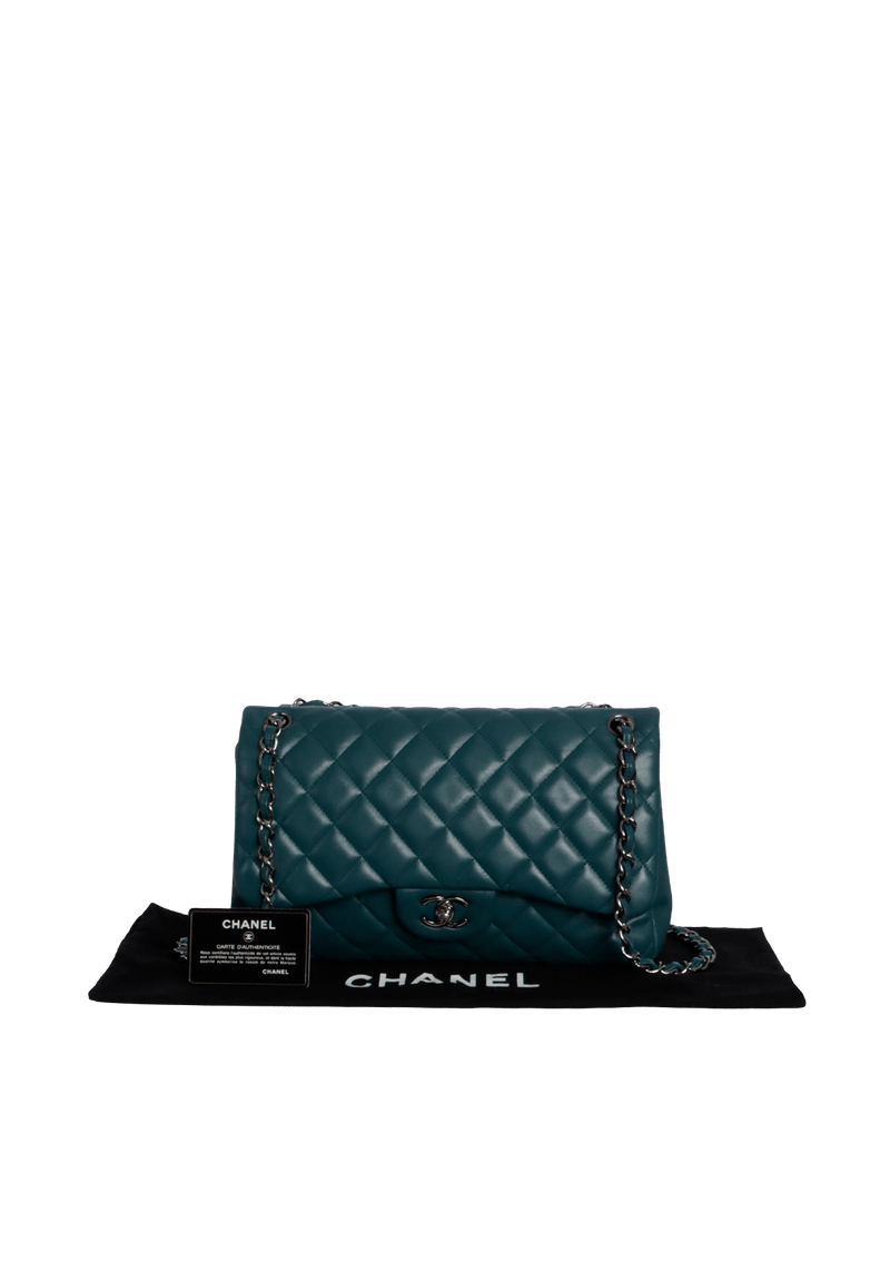 JUMBO CLASSIC DOUBLE FLAP BAG LAMBSKIN