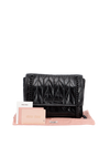 LEATHER FLAP BAG