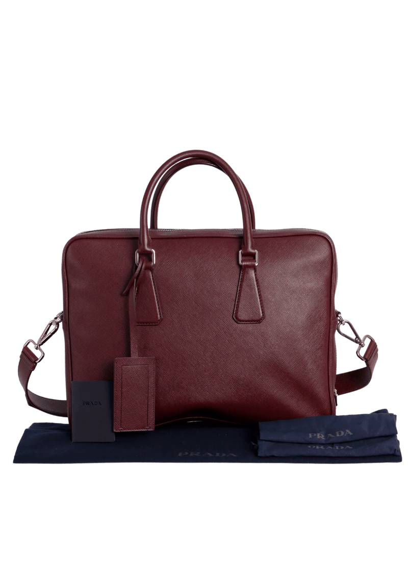 SAFFIANO BRIEFCASE BAG