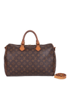MONOGRAM SPEEDY 35 BANDOULIÈRE