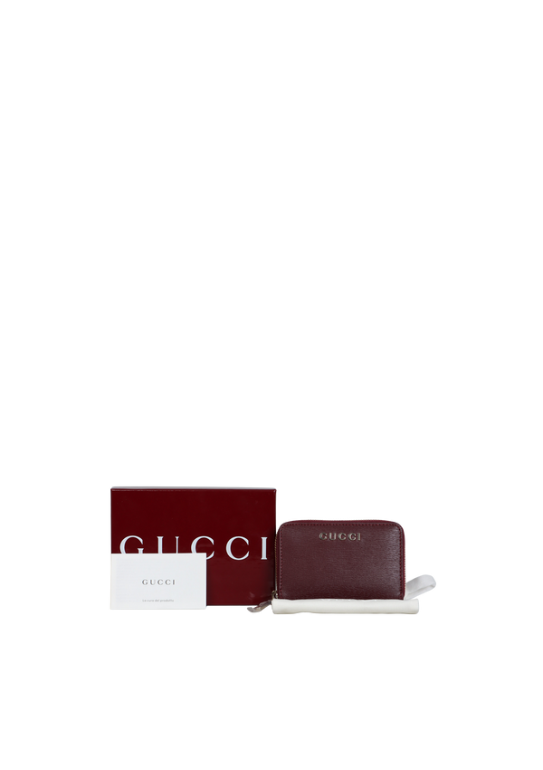 SCRIPT ZIP CARD CASE