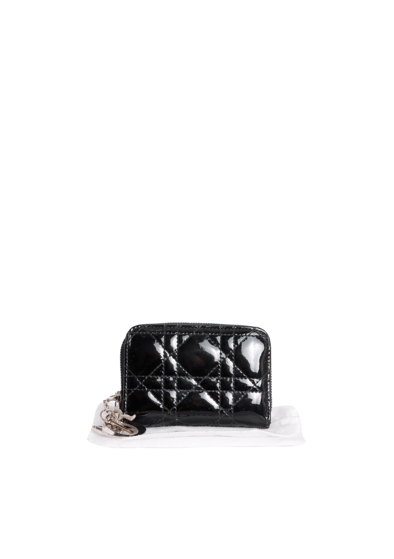 LADY DIOR ZIP AROUND WALLET