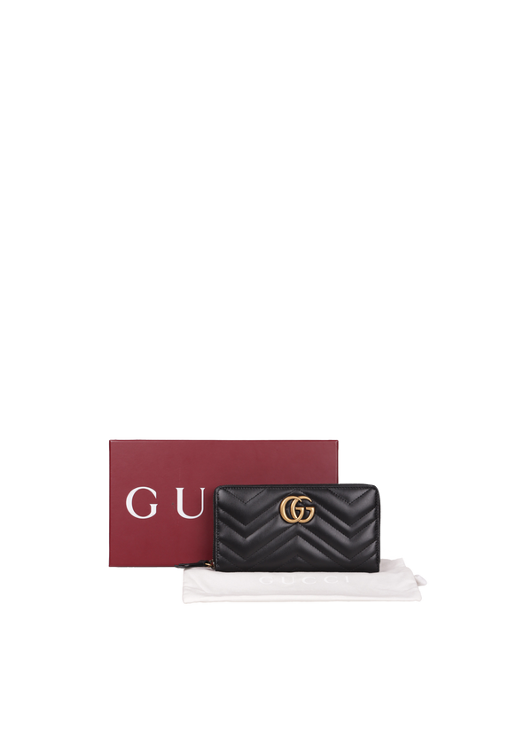 GG MARMONT ZIP AROUND WALLET