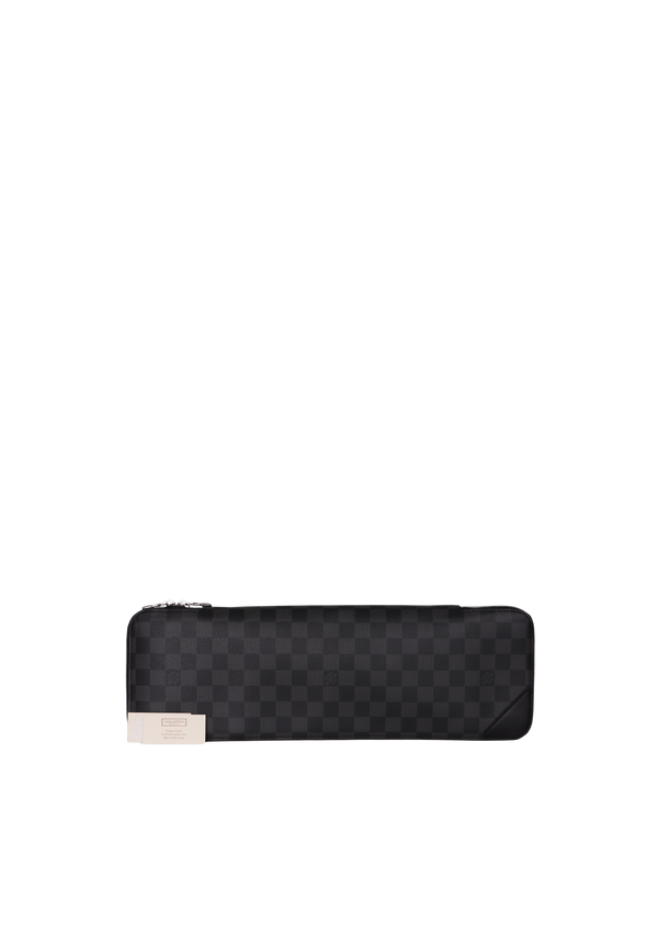 DAMIER GRAPHITE 5 TIE TRAVEL CASE