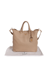 SOFT CALF SHOPPING TOTE