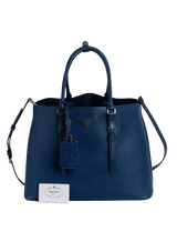 SAFFIANO CUIR DOUBLE TOTE