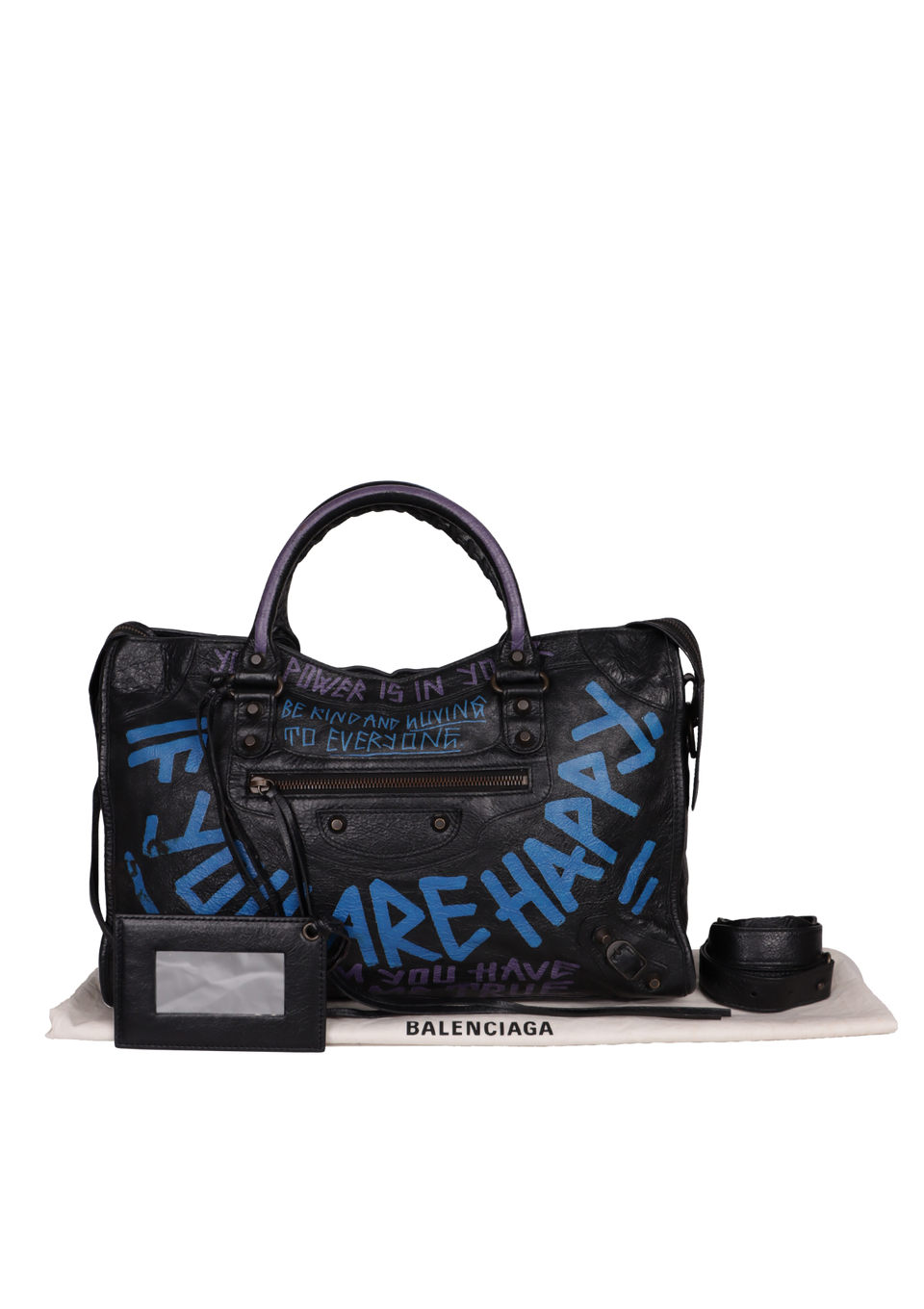 BALENCIAGA グラフィティボディバッグ バレンシアガ Graffiti Souvenir Crossbody Bag｜クロスボディバッグ