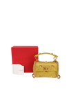 CRYSTAL ROMAN STUD TOP HANDLE BAG