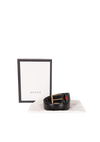 WEB ACCENT LEATHER BELT 95