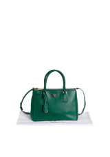 MEDIUM SAFFIANO LUX DOUBLE ZIP GALLERIA