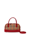 HOUSE CHECK CANVAS PATTERN BAG
