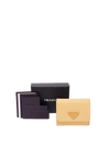 TRIANGLE LEATHER COMPACT WALLET