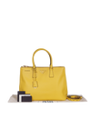 LARGE SAFFIANO LUX DOUBLE ZIP GALLERIA