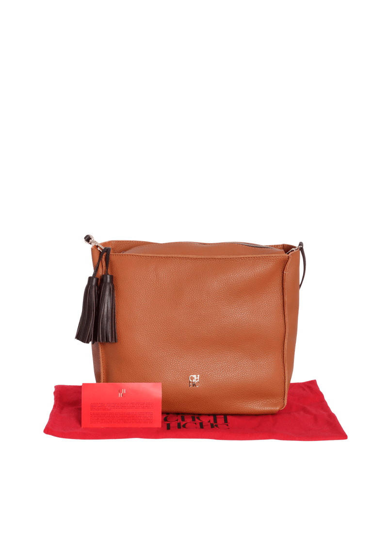 LEATHER SHOULDER BAG