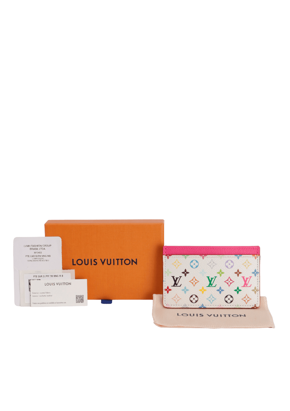 CARTEIRA LOUIS VUITTON X TAKASHI MURAKAMI MONOGRAM MULTICOLORE
