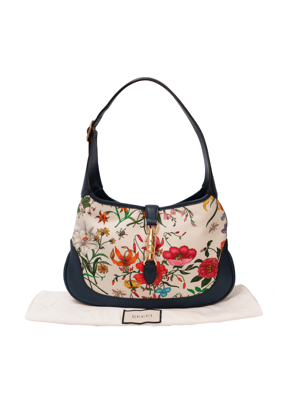 GUCCI バッグ BOLSA GUCCI MEDIUM FLORA JACKIE HOBO FLORAL ORIGINAL – Gringa