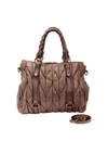 MATELASSE SATCHEL BAG