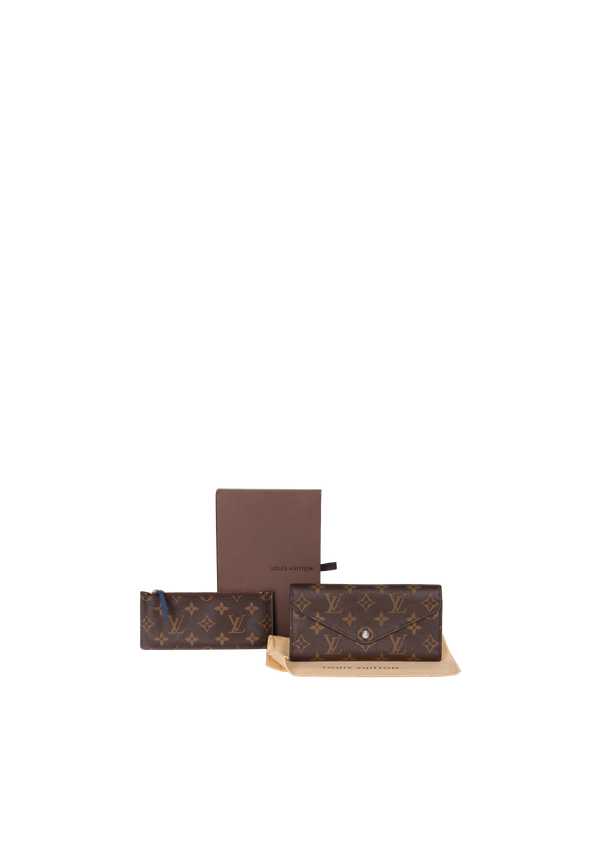 MONOGRAM SARAH WALLET