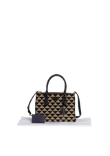 SMALL SYMBOLE GALLERIA DOUBLE ZIP TOTE