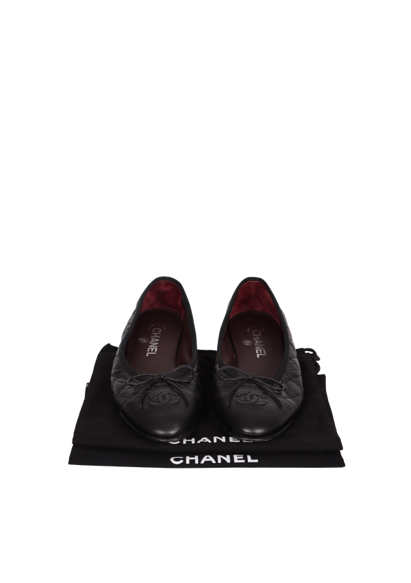 CC CAP TOE BALLET FLATS 35.5