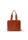LARGE LEATHER WOODY TOTE