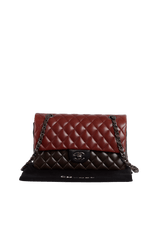 MEDIUM CLASSIC DOUBLE FLAP TRICOLOR