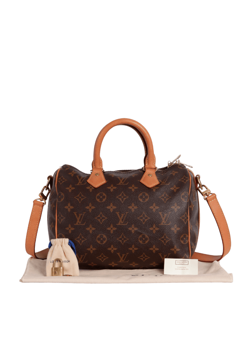 MONOGRAM SPEEDY 25 BANDOULIÈRE